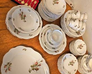 German dinner set, vintage 
