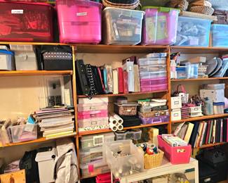 more crafting, card making and scrapbook supplies