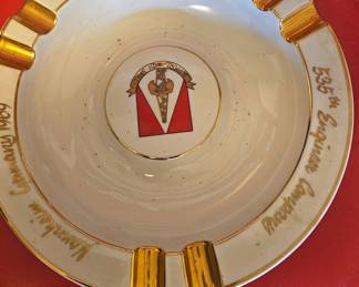 Large military ashtray