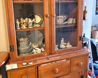 Rustic kitchen hutch