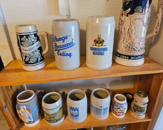 Beer mugs and Steins