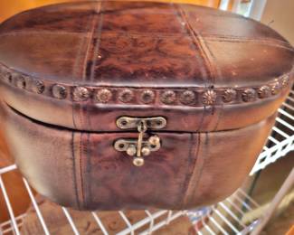 lots of modern boxes, trunks and baskets