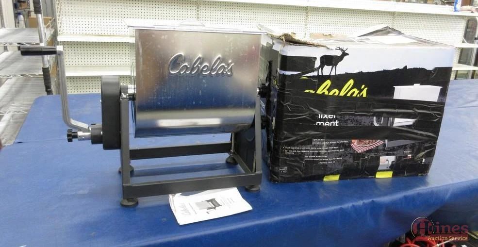 Cabela's Meat Grinder Attachment, Redline... starts on 12/12/2023