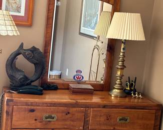 Young-Hinkle dresser and mirror