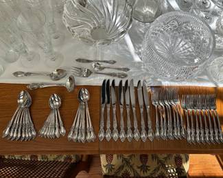 stainless flatware
