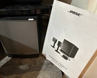Bose Companion 3 Series II speakers