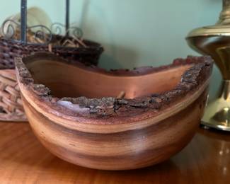 live edge bowl