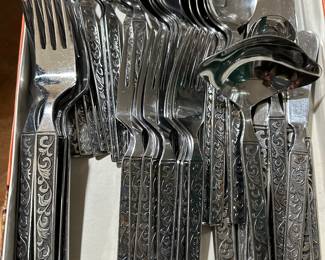Vintage Riviera "Monterey" stainless flatware