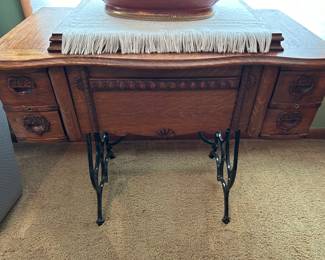 sewing table base only. no machine