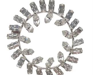 Lot 117   6 Bid(s)
D'OR Sterling and Rhinestone Circle Brooch