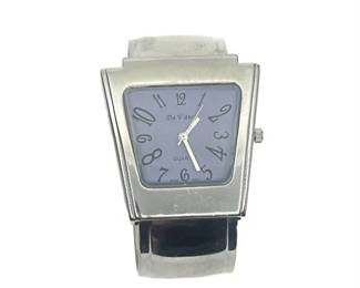 Lot 031   1 Bid(s)
Da Vanci Stainless Steel Cuff Wristwatch