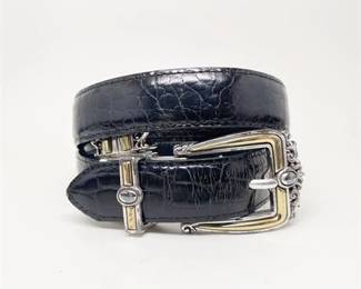 Lot 100   2 Bid(s)
Brighton #45500 1991 Black Leather Belt