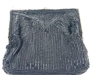 Lot 128   1 Bid(s)
Magid Black Glass Beaded Handbag