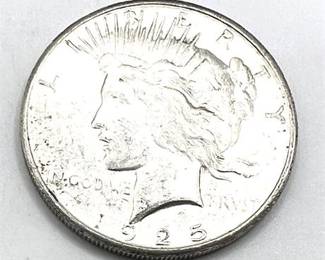 Lot 003   5 Bid(s)
1925 Silver Peace Dollar