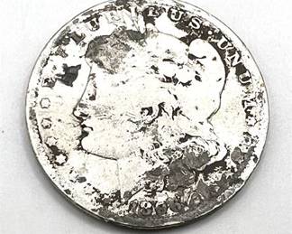 Lot 028   6 Bid(s)
1896 Silver Morgan Dollar