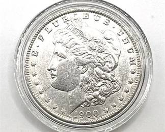 Lot 029   8 Bid(s)
1900 Silver Morgan Dollar