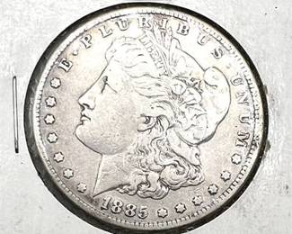 Lot 092   7 Bid(s)
1885 Silver Morgan Dollar