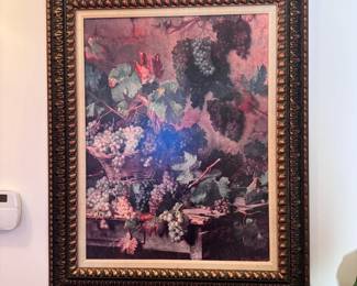 Large grapes print 40" x 32"