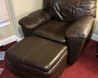 Comfortable leather chair
