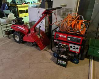 Rototiller, generator