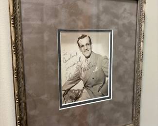 Signed Glen Miller photograph