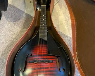 Antique 1960's mandolin musical instrument