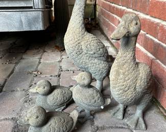 Cement ducks