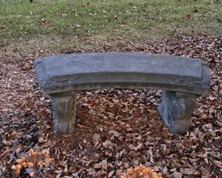 Stone bench