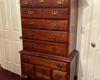 Beautiful cherry highboy dresser