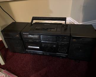 Vintage Panasonic boom box