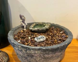 Small fairy garden
