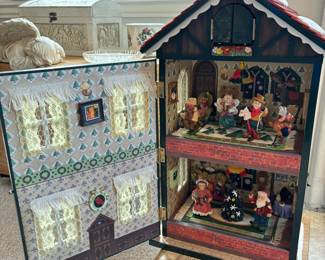 Stunningly detailed Christmas house