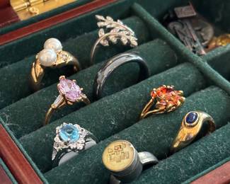 Rings, jewelry