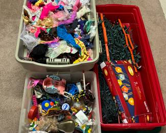 More baby and toys, Christmas lights