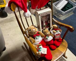 Rocking chair, Christmas decor