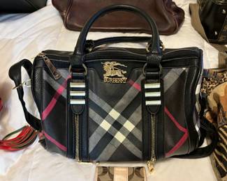 Burberry purse, coach wallet