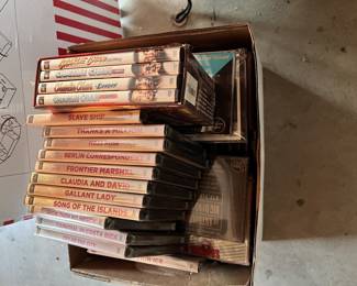 1000s of dvds, cds, blue ray - most new and unopened packaging