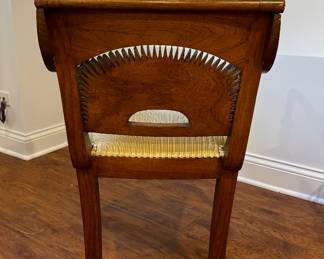Set of 4 Antique Indochine Chairs. Each Measures 21" W x 22" D x 20" Seat Height. Photo 3 of 4.