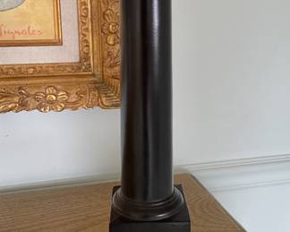 Metal Column-Style Table Lamp. Photo 2 of 2.