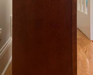 National Mt. Airy Bed Side Table. Measures 27" W x 15" D x 30" H. Photo 2 of 4.