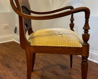 Set of 4 Antique Indochine Chairs. Each Measures 21" W x 22" D x 20" Seat Height. Photo 2 of 4.
