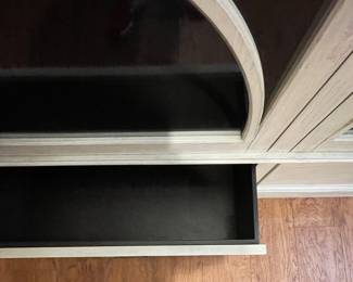 Nearly New Scout & Nimble Double Rhett Cabinet with Two Drawers and 4 Fixed Shelves. Measures 66"W x 19.5" D x 86" H. Photo 5 of 5.