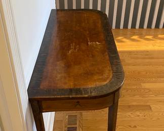 Antique Hall Table / Console. Measures 48" W x 19.5" D x 31.5" H. Photo 5 of 5.