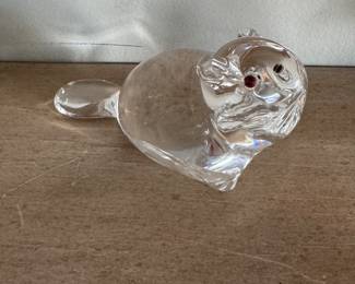 Steuben Beaver - 2 Available. One is Chipped. Photo 2 of 3.