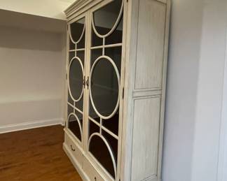 Nearly New Scout & Nimble Double Rhett Cabinet with Two Drawers and 4 Fixed Shelves. Measures 66"W x 19.5" D x 86" H. Photo 3 of 5.