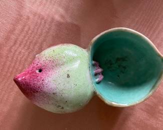 Scholars "Plum" Brush Washer. Photo 2 of 2.