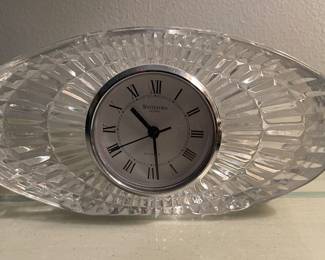 Waterford Crystal Clock.