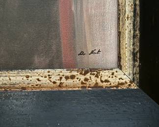 Signed and Numbered Print of Fireplace. Photo 2 of 3.