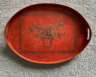Metal Italian Tray. Photo 1 of 2.