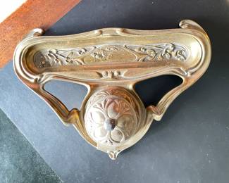 Brass Ink & Pen Tray.